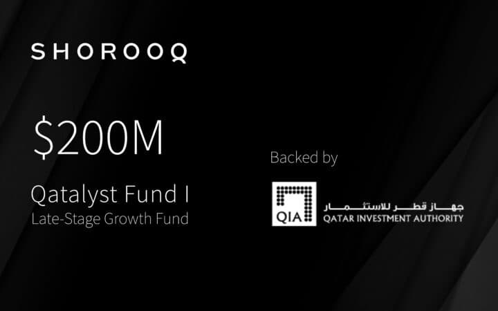 شروق تطلق صندوق بقيمة 200 مليون دولار لدعم الشركات في المراحل المتقدمة و ما قبل الاكتتاب بشراكة جهاز قطر للاستثمار QIA