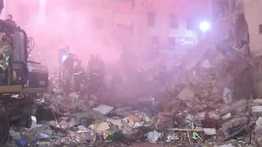 من طرابلس... آخر معطيات أعمال الإنقاذ ورفع الركام في المبنى المنهار وأحوال سكان المبنى المهدد بالإنهيار