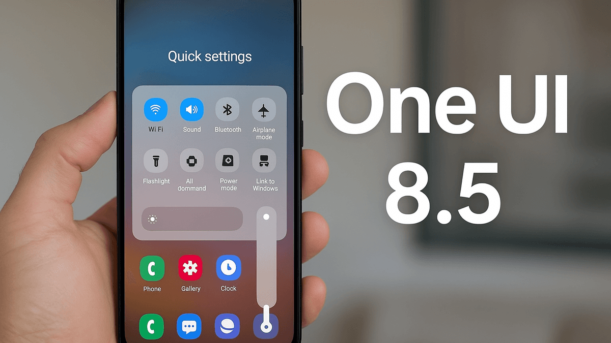 إصدار "One UI 8.5" يحول هاتف سامسونج إلى آيفون فعليًا